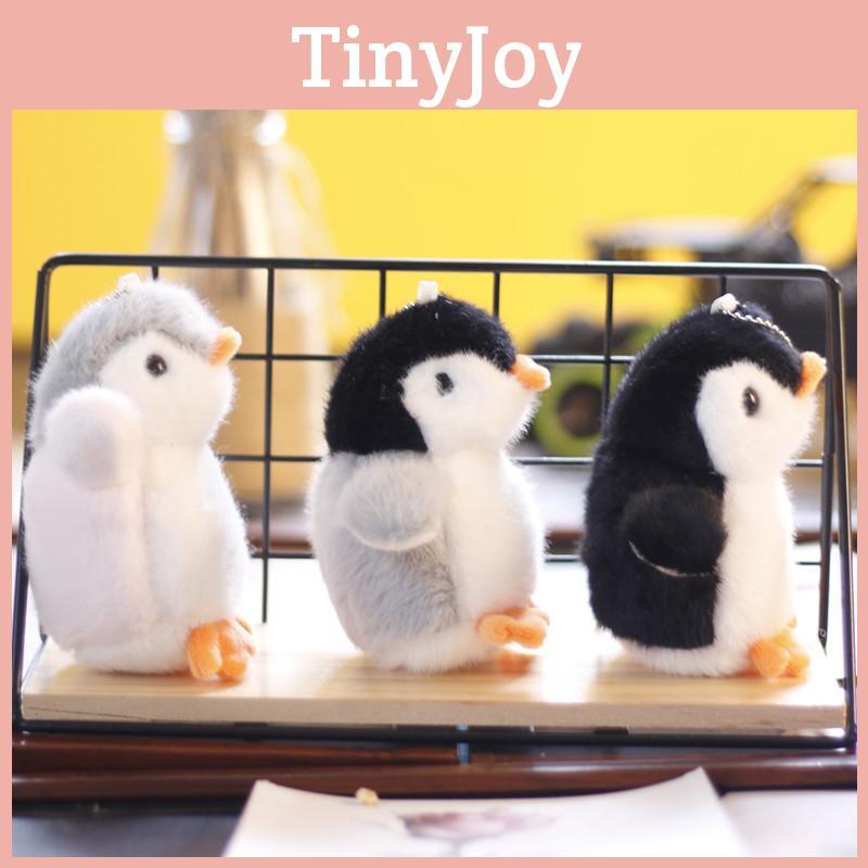 Cute Soft Plush Penguin Keychain Miniature Stuffed Animal Bag Decoration