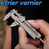 High Accuracy Mini Vernier Caliper Portable Design Multi-functional Portable Depth Ruler Bottle Opener Adjustable Spanner