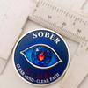 Freemason Eye Brothers, Gold-plated Color Printed Commemorative Medal, Decoration, 35mm, Plaything, Coin, Commemorative Coin, Gift