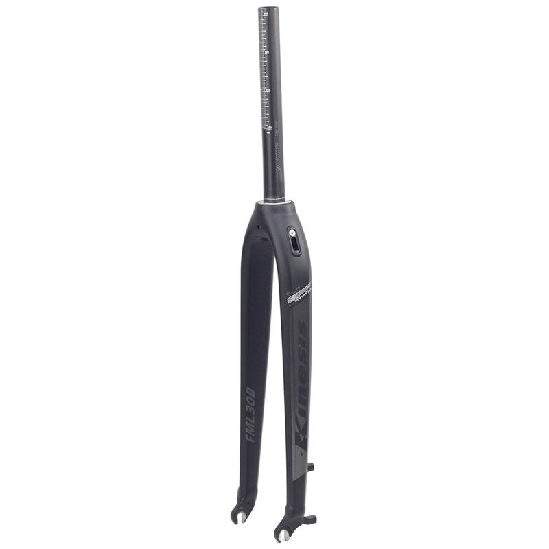 Kinesis 26" 27.5" 29" Aluminum MTB Bike Rigid Fork Straight 1-1/8" 28.6mm Disc Brake Inner Housing Quick Release 100mm
