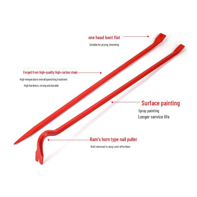 Industrial Multi-function Fire Rescue Crowbar