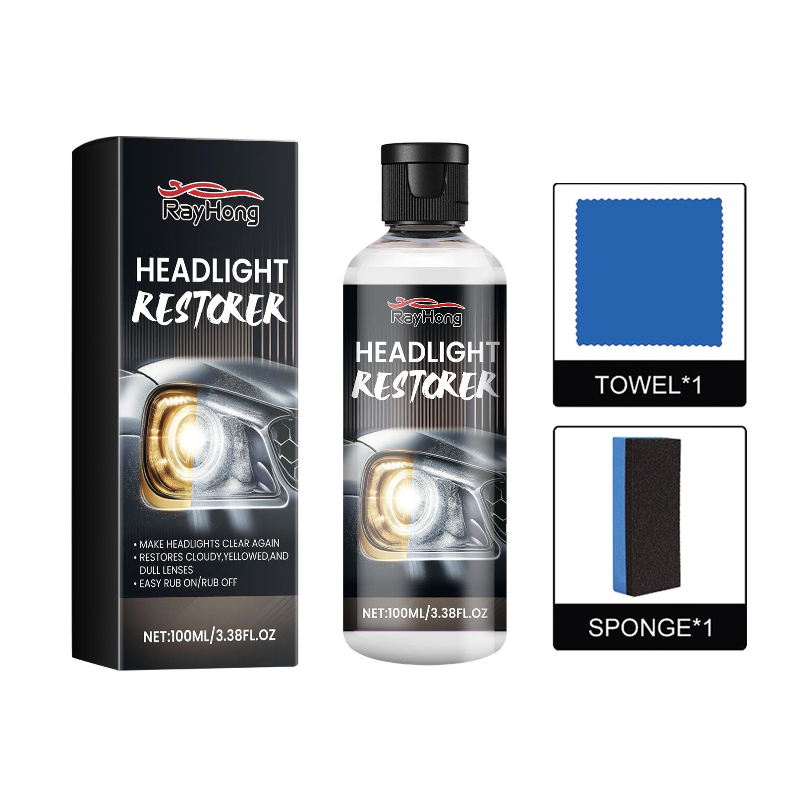 Rayhong Car Headlight Polish & Scratch Repair Liquid