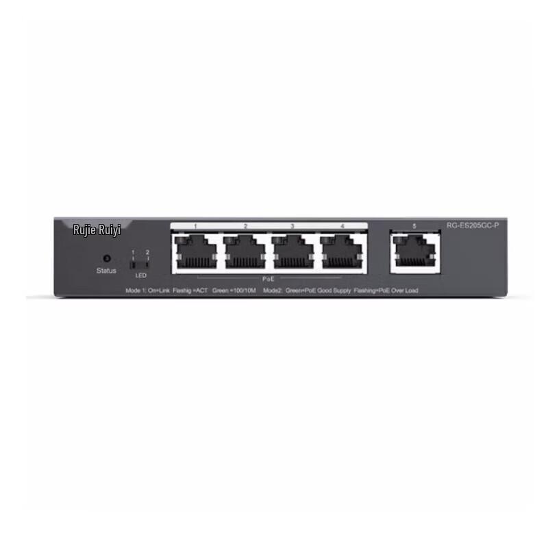 Ruijie RG-ES205GC-P Smart PoE Gigabit Switch