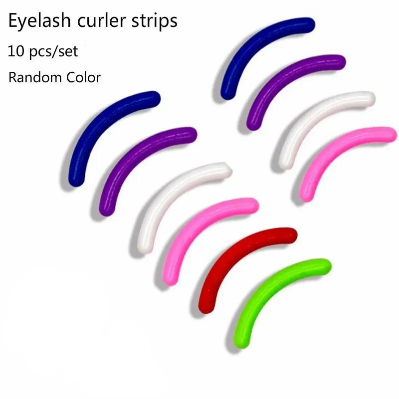 Eyelash Curler Beginners Wide-angle Partial Curling Lash Curlers Rubber Lashes Pad Styling Makeup Tools Fake False Eyelashes Aid