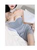 Elegant Women's Strapless Bodycon Mini Dress - Sexy, Slim-Fit Nightclub Outfit for Dancing