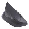 Side Mirror Housing Covers, Molded ABS Pair with Clearance Around Integrated Turn Signals After Adhesive Installation