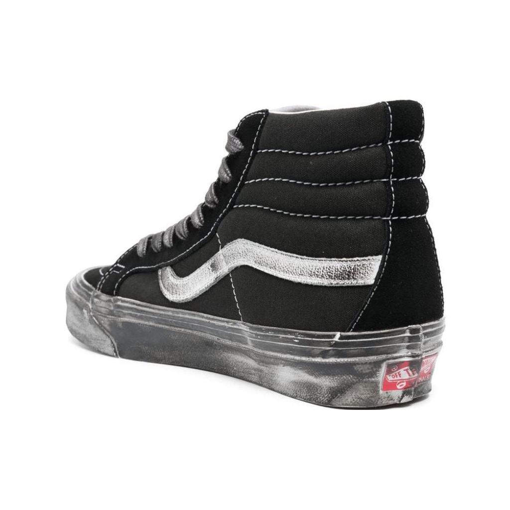 Vans Og Sk8Hi Lx 'Stressed Black White' Femme VN0A4BVBBA21