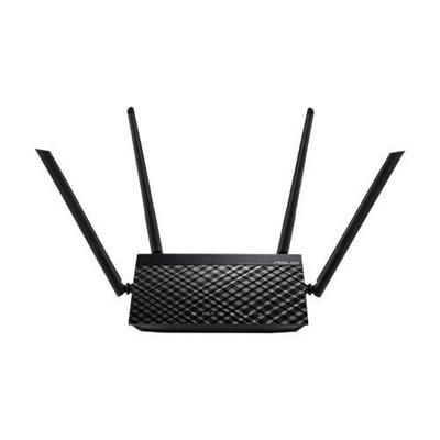 Asus Rt-Ac1200 V2 Router, Ethernet Wan, Fast Ethernet, Black, 90Ig0550-Bm3400