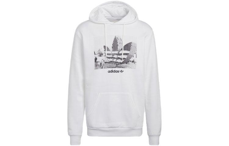 Adidas Originals GRAPHICS COMMON MEMORY Sweatshirt Men s White HC7164 XS