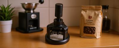 Coffee Distribution Tool with Magnetic Base   Depth Needle Coffee Stirrer Tool Detachable