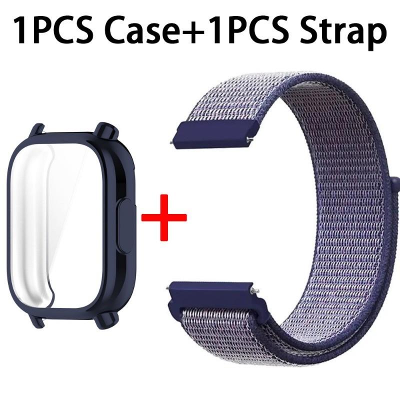 Case + Nylon Strap for Redmi Watch 5 Active / 5 Lite watchband for Xiaomi Redmi Watch 5Lite 5Active Wristband Strap and Case