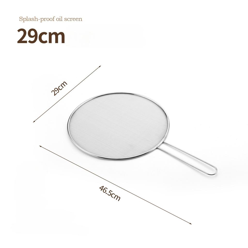 Stainless Steel Flour Tea Strainer Mesh Colander Sieve Filter Sifter Thickened Oil Skimmer Strainer Scoop Cooking Tools 2025