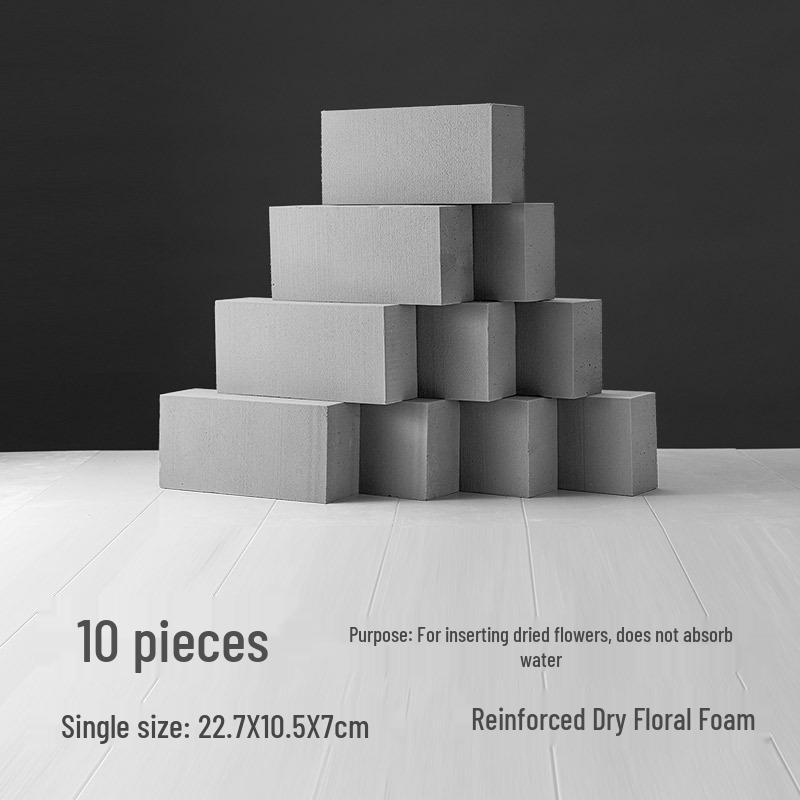 Dried Floral Foam Water-Absorbing Sponge for Fresh or Dried Flower Arrangements