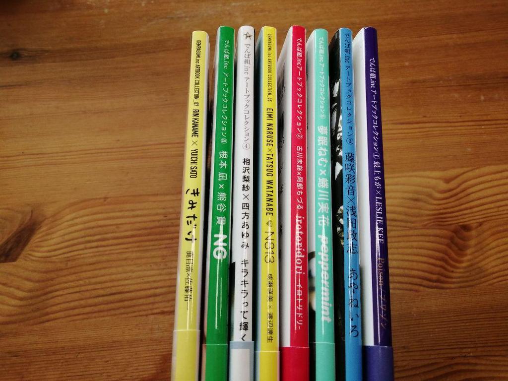 [USED] Set of 8 Books: Dempagumi.inc Art Book Collection 1-8