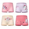 Cuecas Boxers de Algodão Puro com Desenhos para Meninas - Pacote com 4 para Bebês e Crianças Pequenas