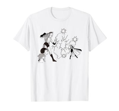 [Movie] Crayon Shin-chan: Action Kamen Vs. High-Gle Demon King Comic Touch Monochrome T-Shirt