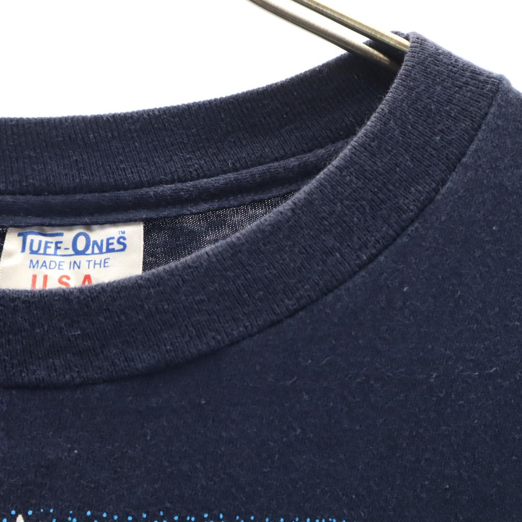 Champion 80s TUFF-ONES USA Made Old 1986 BLACKBIRD F-16 Short Sleeve T-shirt Men's Used