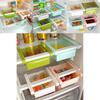 Versatile And Durable Slide Kitchen Fridge Freezer Space Saver Organizer Box