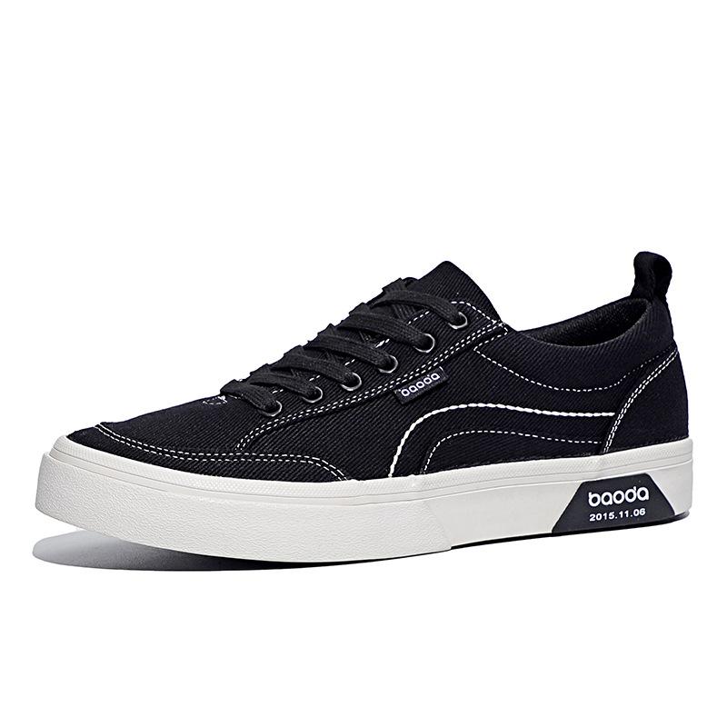 Fashion 2024 New Men's Trendy Canvas Shoes Classic Versatile Youth Fashion Breathable Lightweight Low Top Casual Board Shoes sneakers
