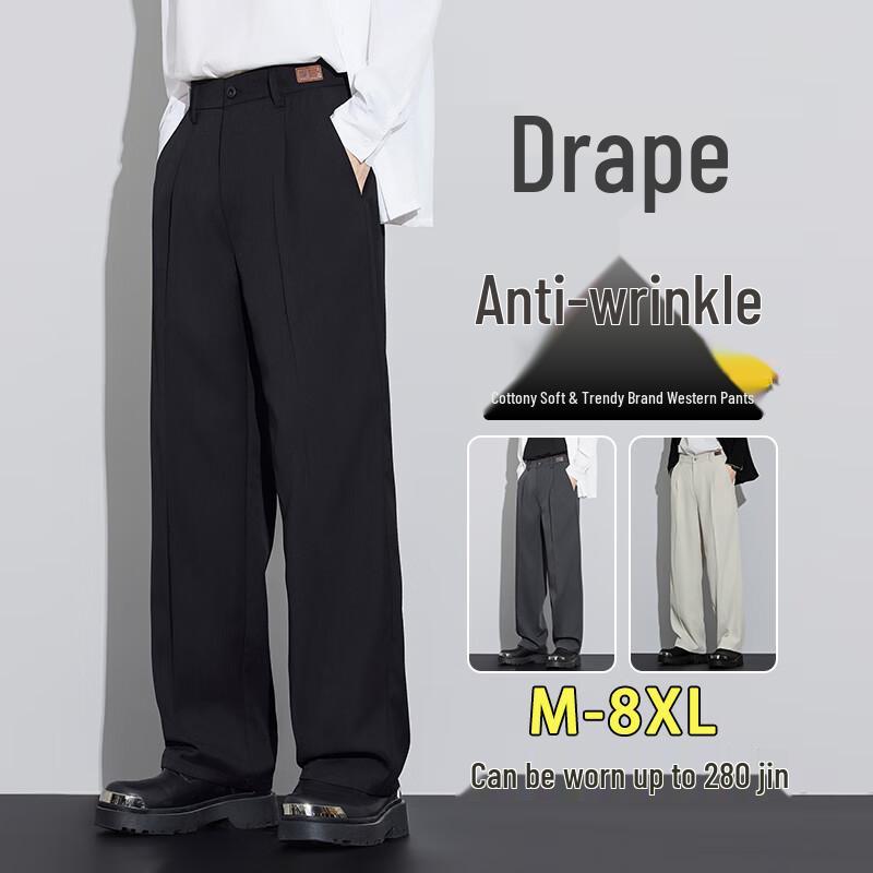 

Men s Casual Straight Fit Suit Pants 5XL