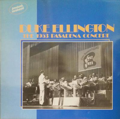 LP Record DUKE ELLINGTON - The 1953 Pasadena Concert NCP708 PRT 1986 UK Jazz Used