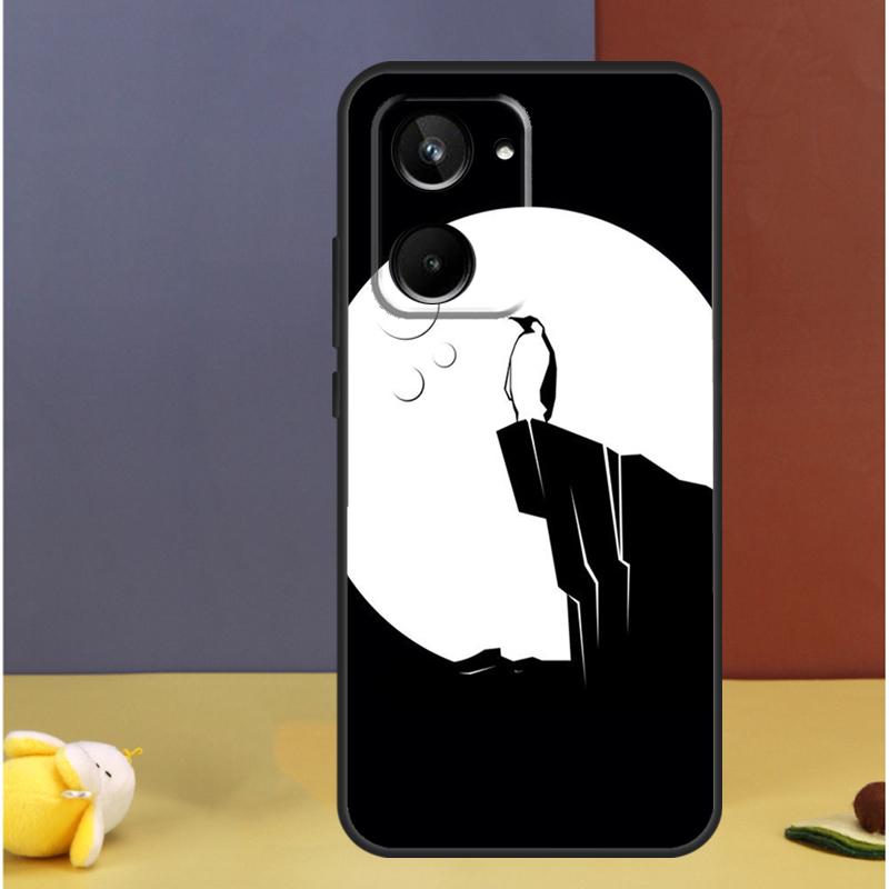 Cute Penguin For Realme GT7 GT6 15 Pro 10 11 12 13 14 Pro Plus C55 C71 C75 C67 C63 C61 C53 C35 C65 Case