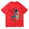 Unisexs And Unisexs Versatile Fashion Tshirt Pattern Printed Summer Short Sleeve Street Style Casual Fashion Pure Cotton Tshirt