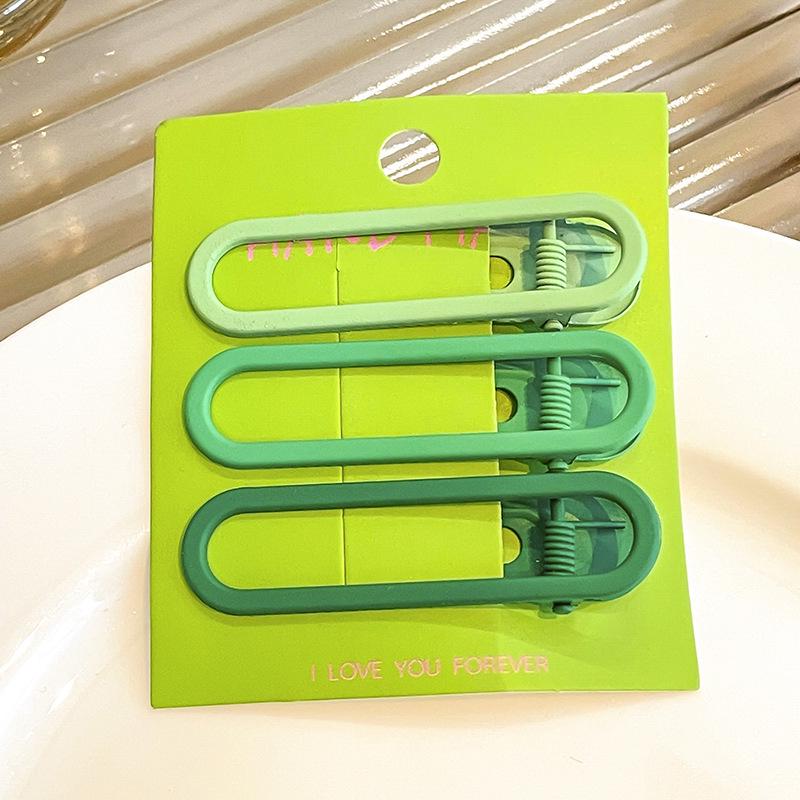 Dopamine Color Bangs Hair Clip Sideburns for Kids & Women - Duckbill Hairpin Headwear