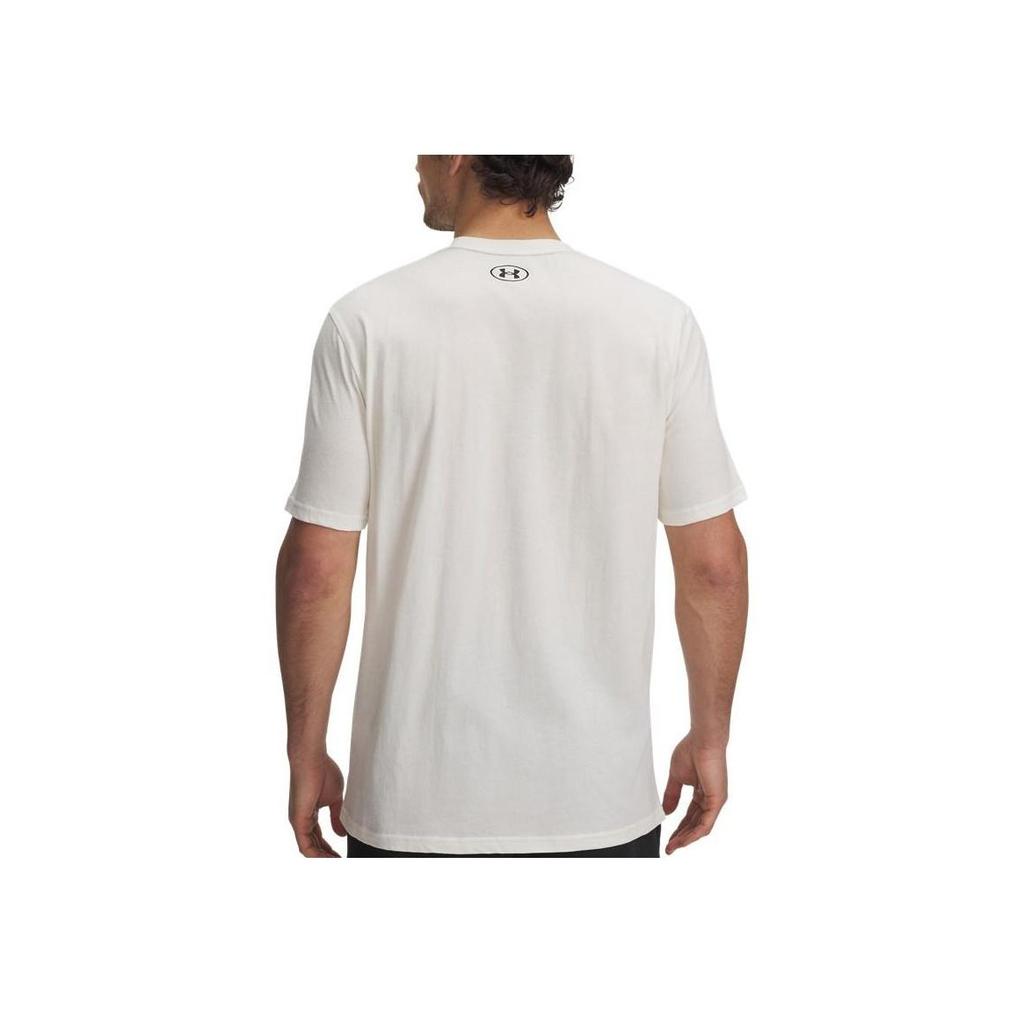Under Armour Project Rock Brahma Bull Tee Men Ivory 1361733-131
