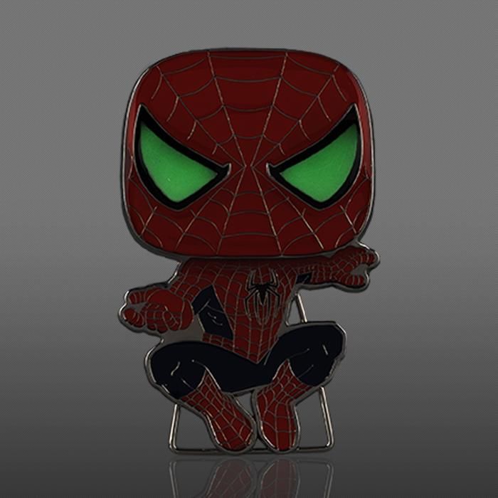 Funko pop large enamel pin - spiderman - tobey mcguire