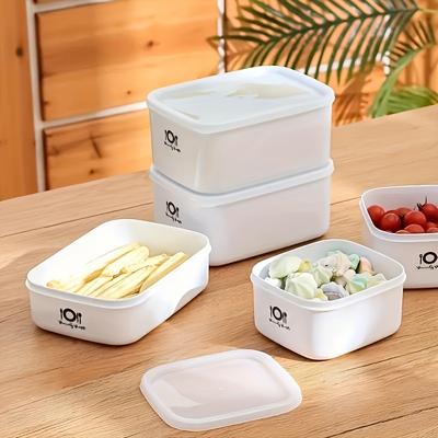 Refrigerator Crisper Freezer Box Picnic Lunch Box Fruit Box Household Lunch Box with Lid Food Preservation Storage Box
