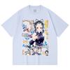 230 Gsm 100% Cotton Demon Slayer V16 Shinobu Print Unisex Heavy Cotton T Shirt
