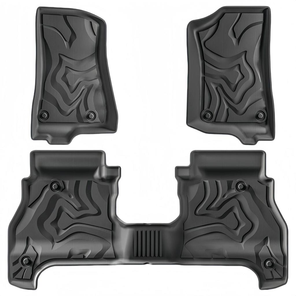 Gladiator Fuel TPE Car Floor & Rear Bucket Mats (2020-2024)