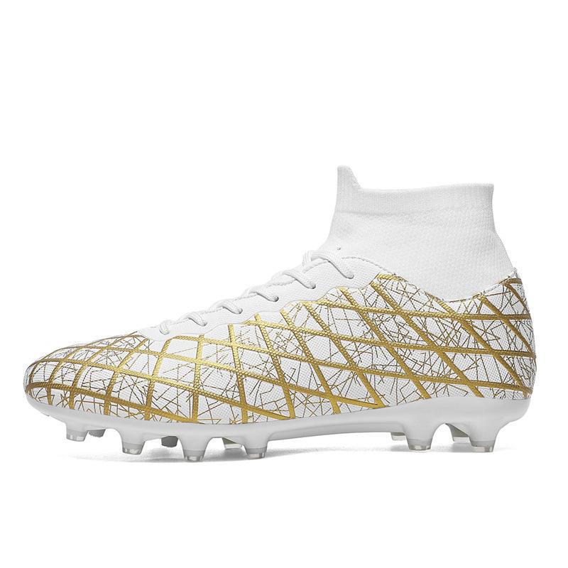 High-top football shoes 2025 men's and women's adult children's competition training shoes TF broken nails AG long nails short nails sneakers