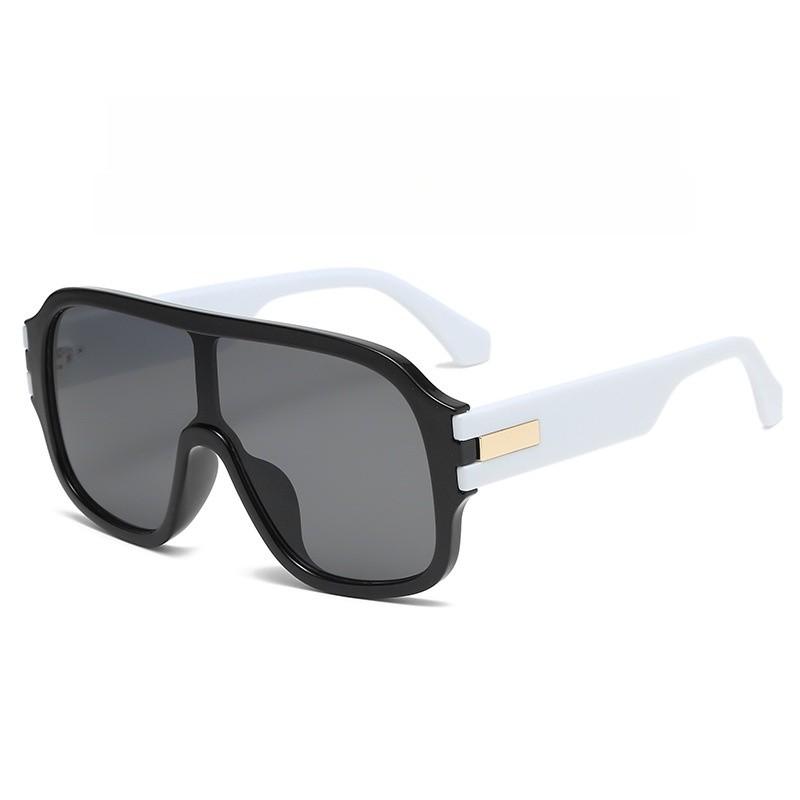 Modern Oversized Square Sunglasses With Uv400 Protection For Outdoor Travel And Fashion