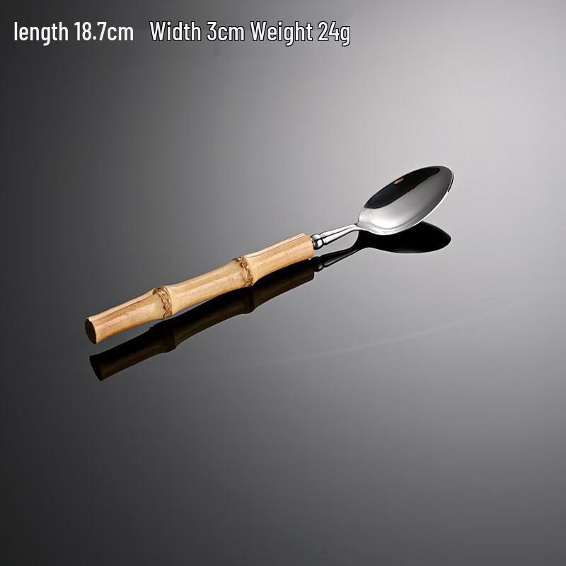 Qianxing Natural Bamboo Handle Stainless Steel Cutlery