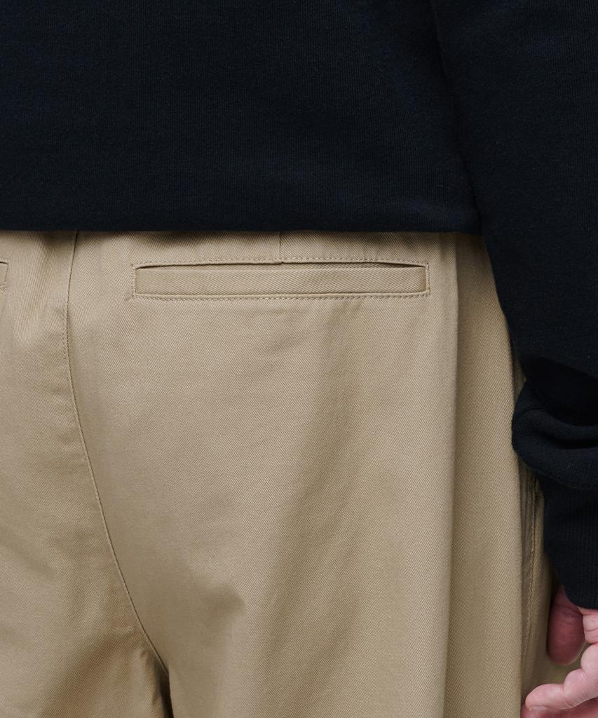 Musinsa Standard Cotton Wide Balloon Pants [Beige]