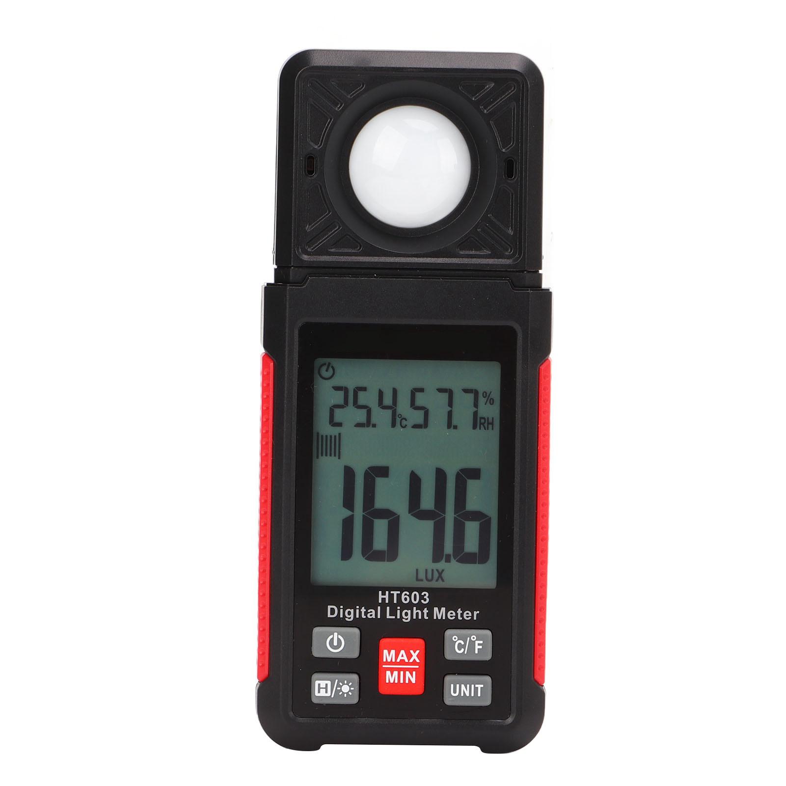 

Digital Light Meter Professional High Accuracy Quick Response Luxmeter Large Range Brightness Tester Illuminometer