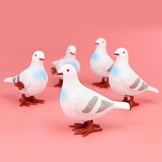 Simulation Pigeons Widely Toy Lightweight Applied Safe Wind-up Parrot Toy Entertainment