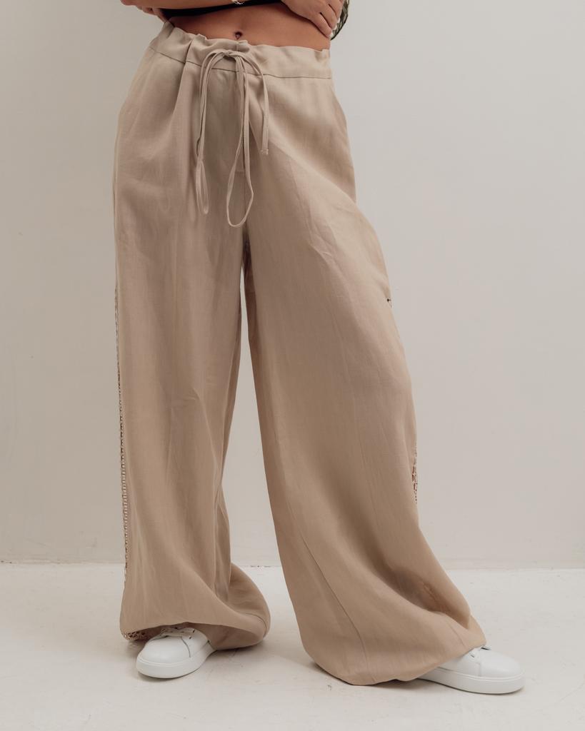 Dambyxor Nagrada 3089 42 beige linne