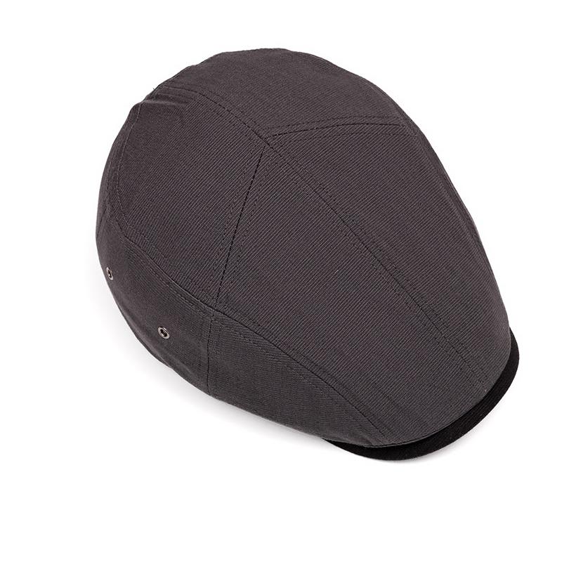 Men's Beret British Retro Summer Breathable Peaked Cap Forward Hat Women's Newspaper Hat