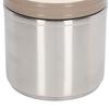 Insulated Food Jar 304 Stainless Steel Japanese   Round Shape Vacuum Lunch Food Container for   Worker 1.2L