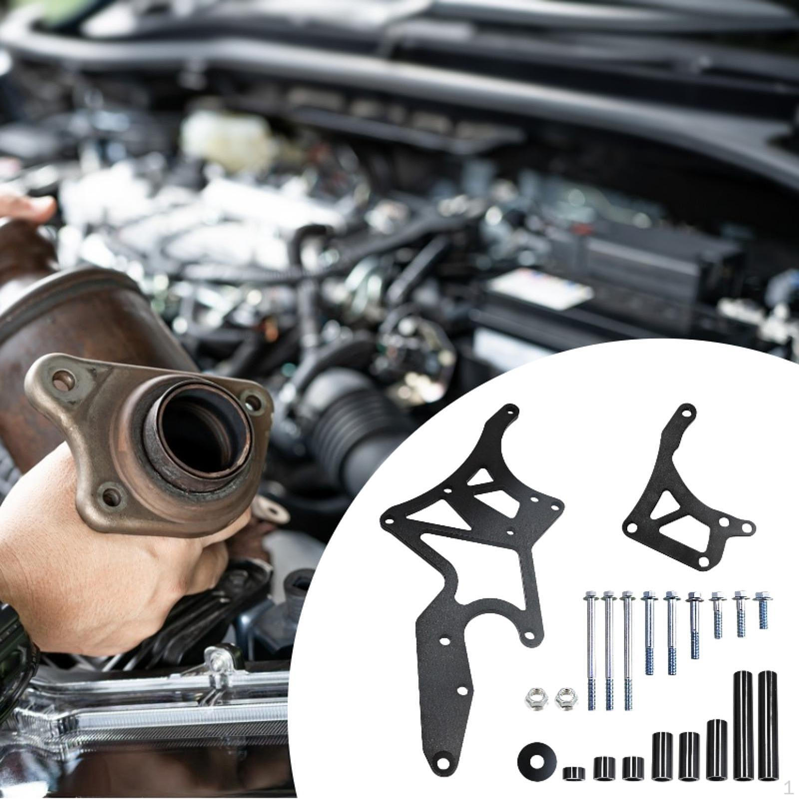 LS Engine Serpentine Bracket Alternator & Power Steering Pump Swap Conversion for LS2 LS3LS7 LS6