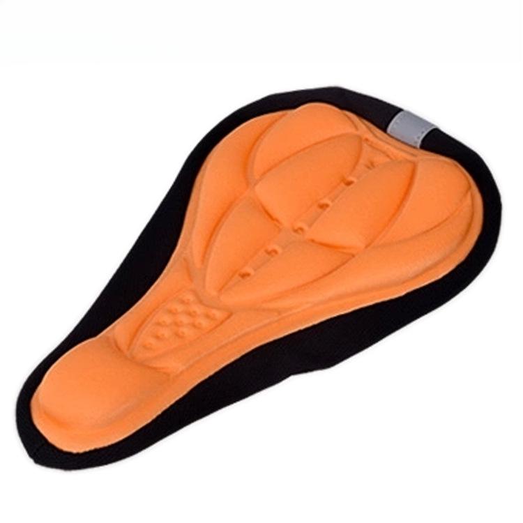 

Покрытие для сиденья горного велосипеда 3D, Подушка для сиденья велосипеда, Подушка для сиденья велосипеда из утолщенного поролона, Мягкое седло, Оборудование, Аксессуары, Чехол для сиденья one size fits all оранжевый