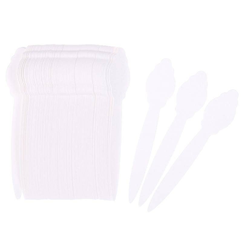 100Pcs Perfume Test Strips Perfume Blotter Strips Disposable White Perfume Test Paper Strips Multi-Use For Essential Oils
