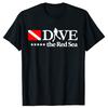 Dive Red Sea Scuba Diver Down Flag Diving In Egypt TShirt Animal Print Cute Clothes Graphic T Shirts Loose Fashion Summer