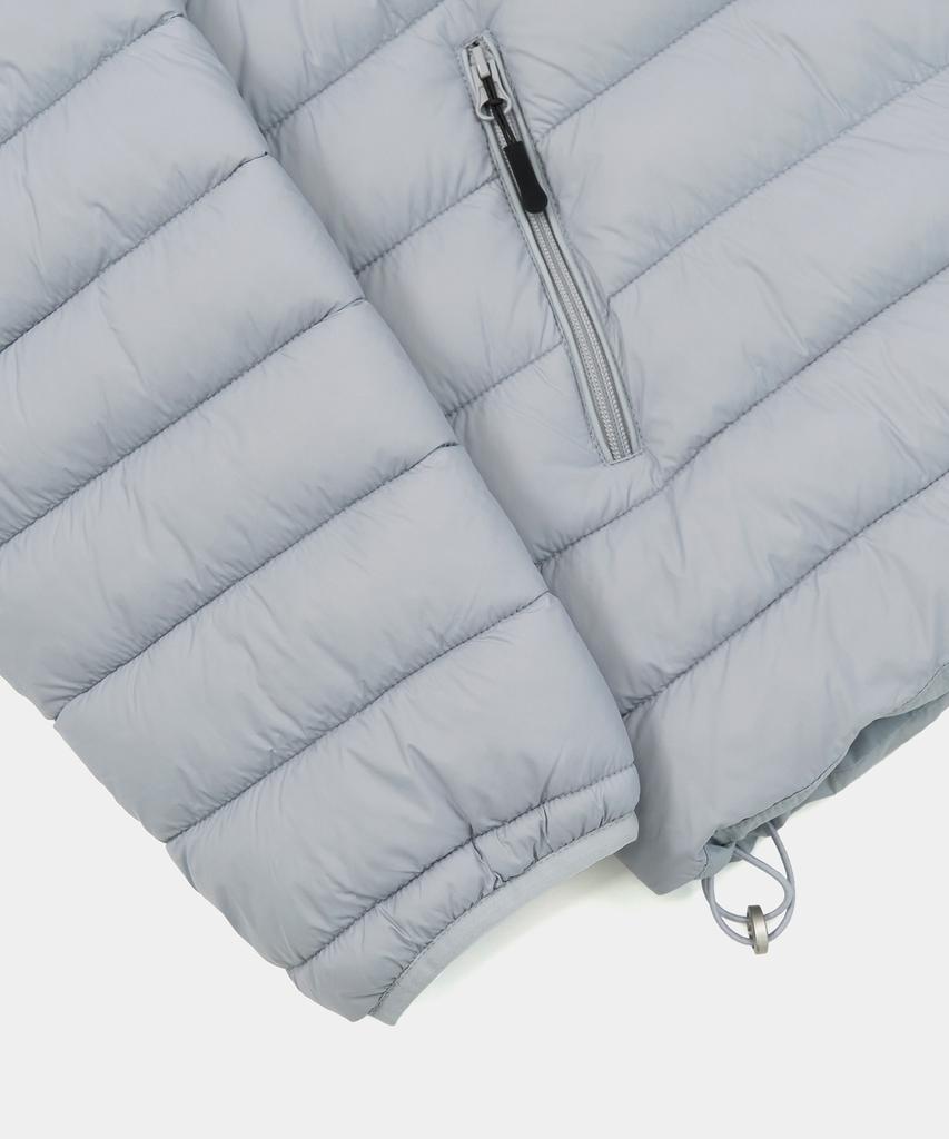 Excontainer Lightweight Hooded Padded Jacket (Sky Blue)