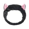 Korean Cat Ear Headband: Cute Cartoon Hair Accessory for Face Washing, Makeup, Sports, and Gift