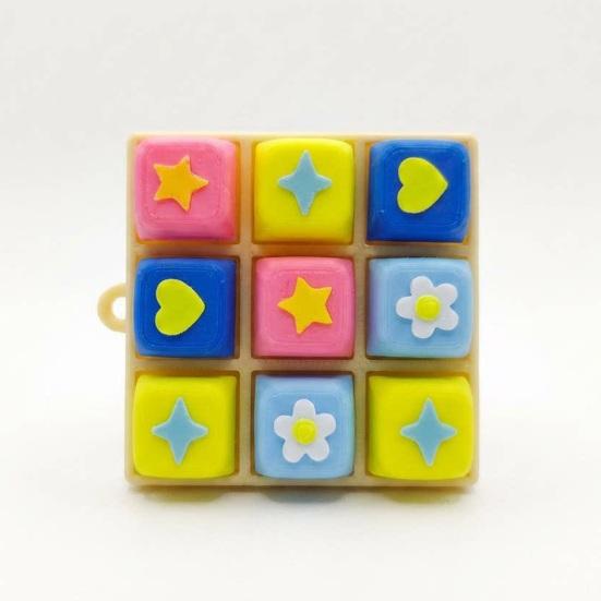 3D-printet Tastatur Fidget Legetøj 3/4/5/9 Taster Tastatur Finger Klikker Legetøj Afstressningsknap Fidget Legetøj Stresslindring Skrivebordslegetøj