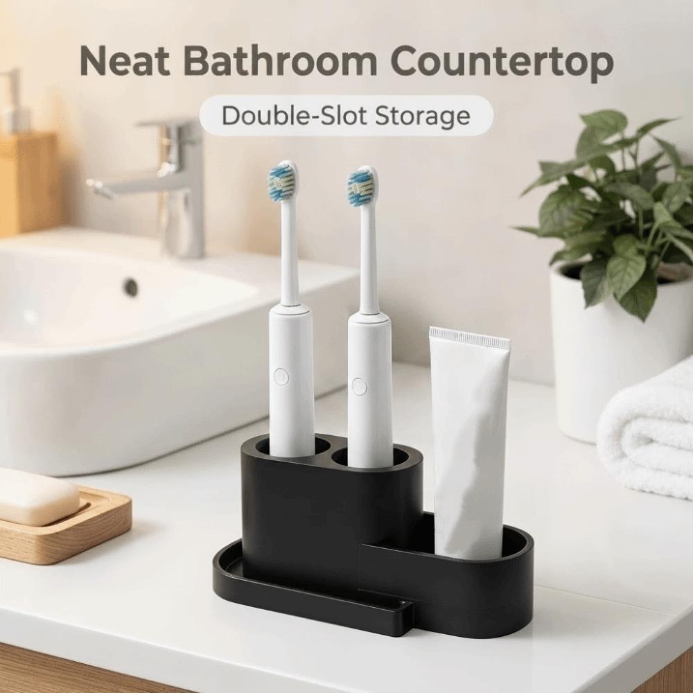 Multi-Purpose Toothbrush Holder Detachable Storage Rack Toothbrush Toothpaste Rack Bathroom